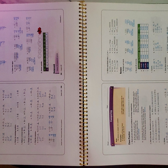 Abeka Arithmetic 5 Work Text Answer Key - Picture 3 of 3